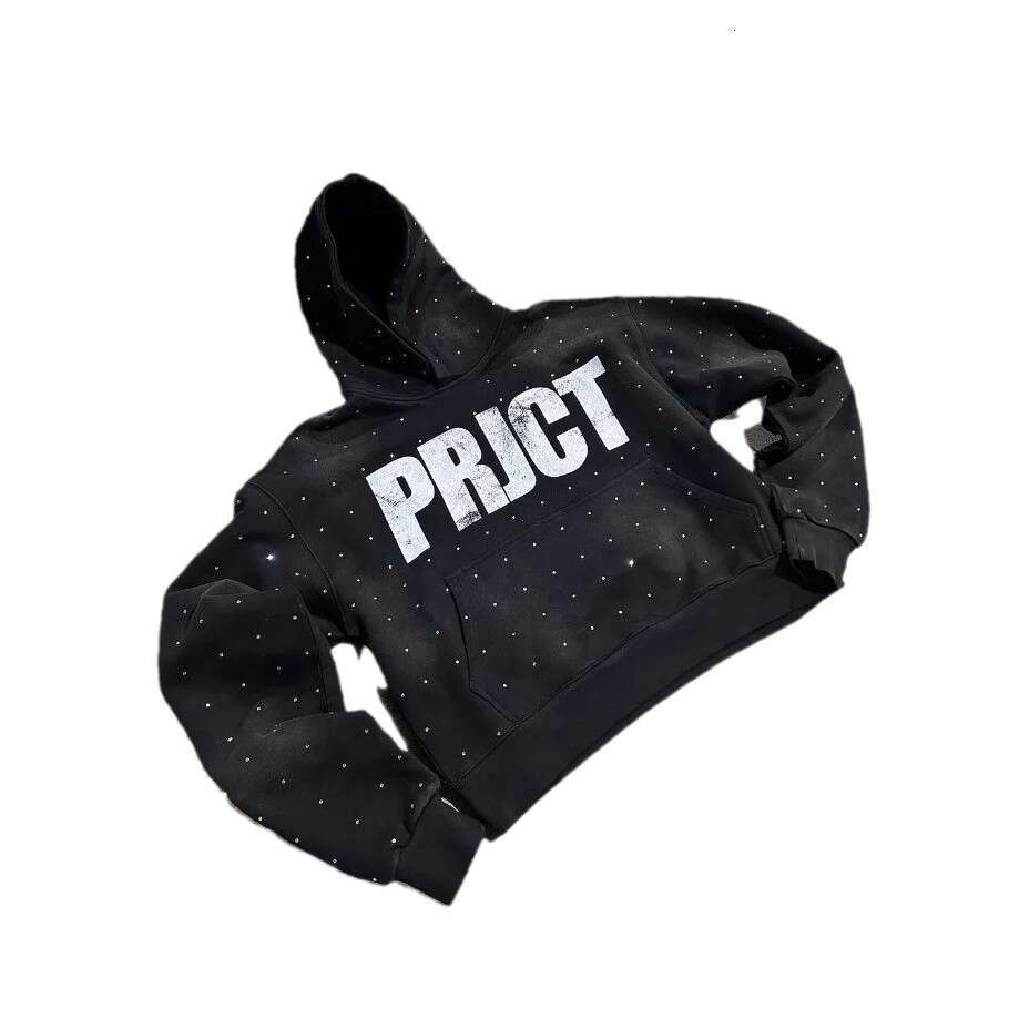 Fashion New American Letter Printed Men's and Women's High Street Hoodie