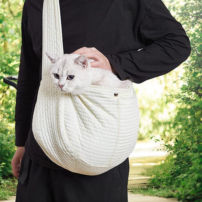 Dog Sling CarrierShoulder Dog Carrying Bag Dog And Cat Sling Carrier Little Pet Carrier Shoulder Crossbody Pet Slings For