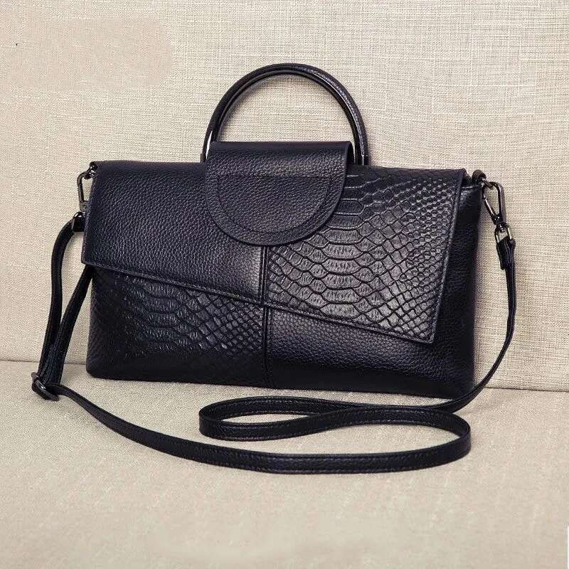 Designer Designer High Quality Soft PU Leather Handbag Women Purses Female Designer Brand Ladies Shoulder Crossbody Bag