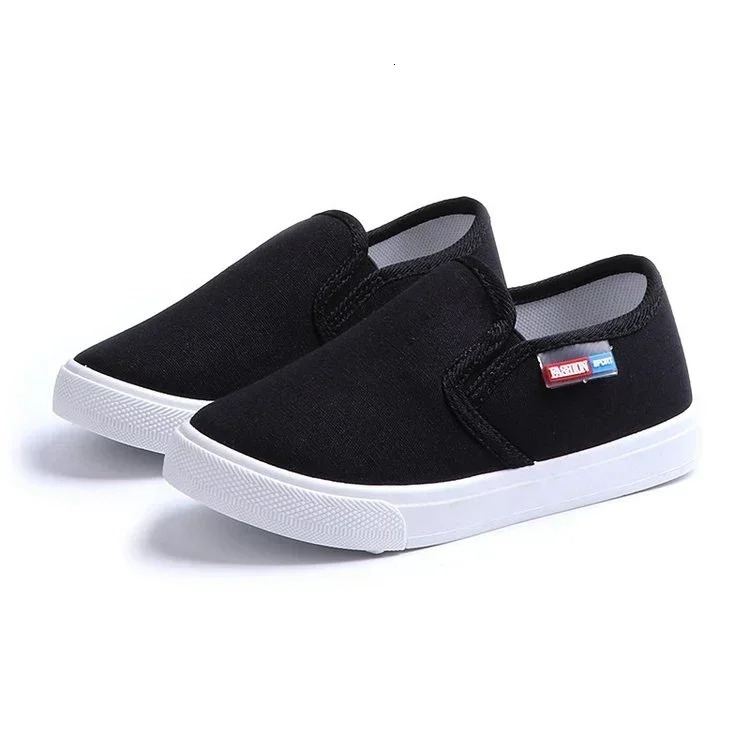 School Children Canvas Shoes Fashion Unisex Kids Casual for Boys Girls Childrens Sneakers Soft Breathable AllMatch White 250303