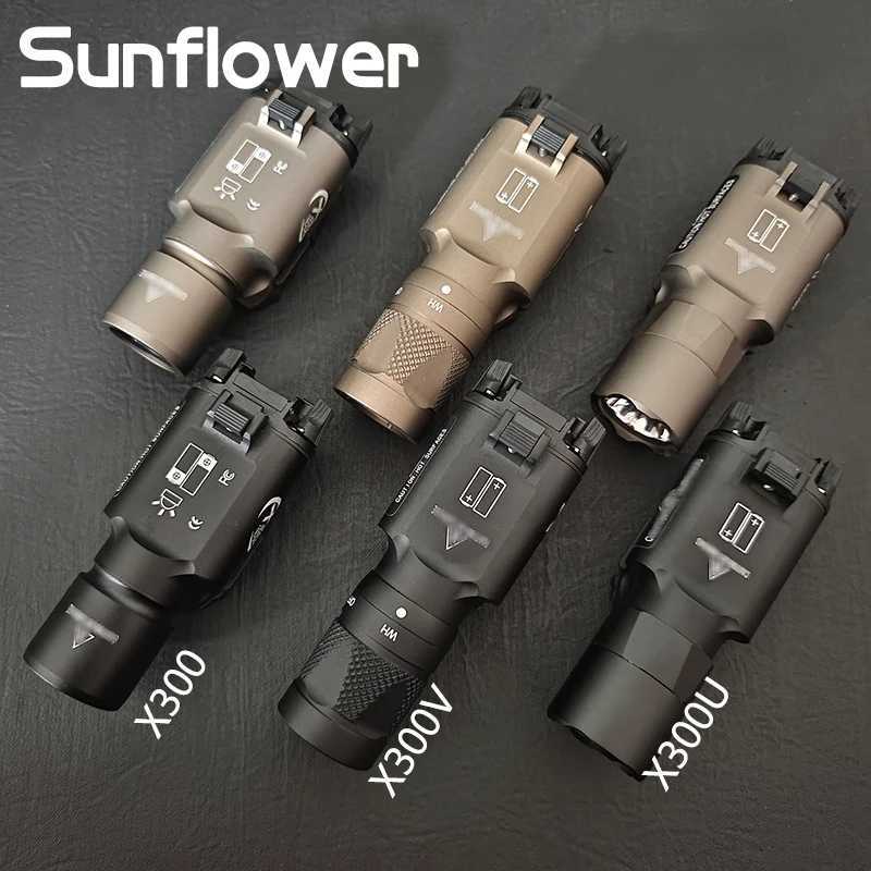 X300U SF X300 X300VUltra Tactical hanging Pistol Scout Light Airsoft Weapon Gun Flashlight Constant Doub function SwitchXJ250303