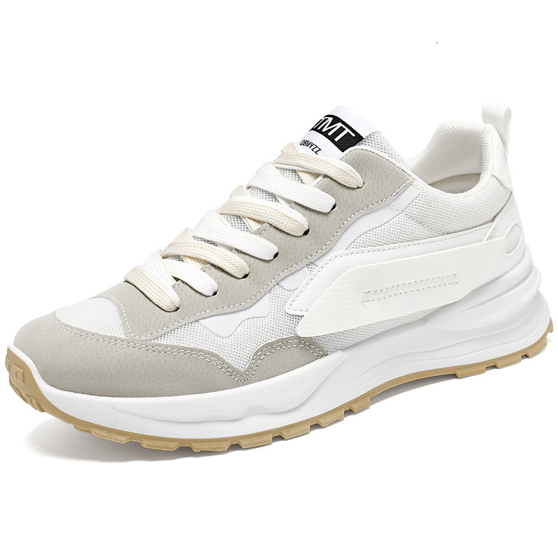 2025 Summer Designer s New Original Lightweight Breathable Mesh White Shoes Men s Lace Up Sports Multi Functional Outdoor Platform Casual Board Shoes