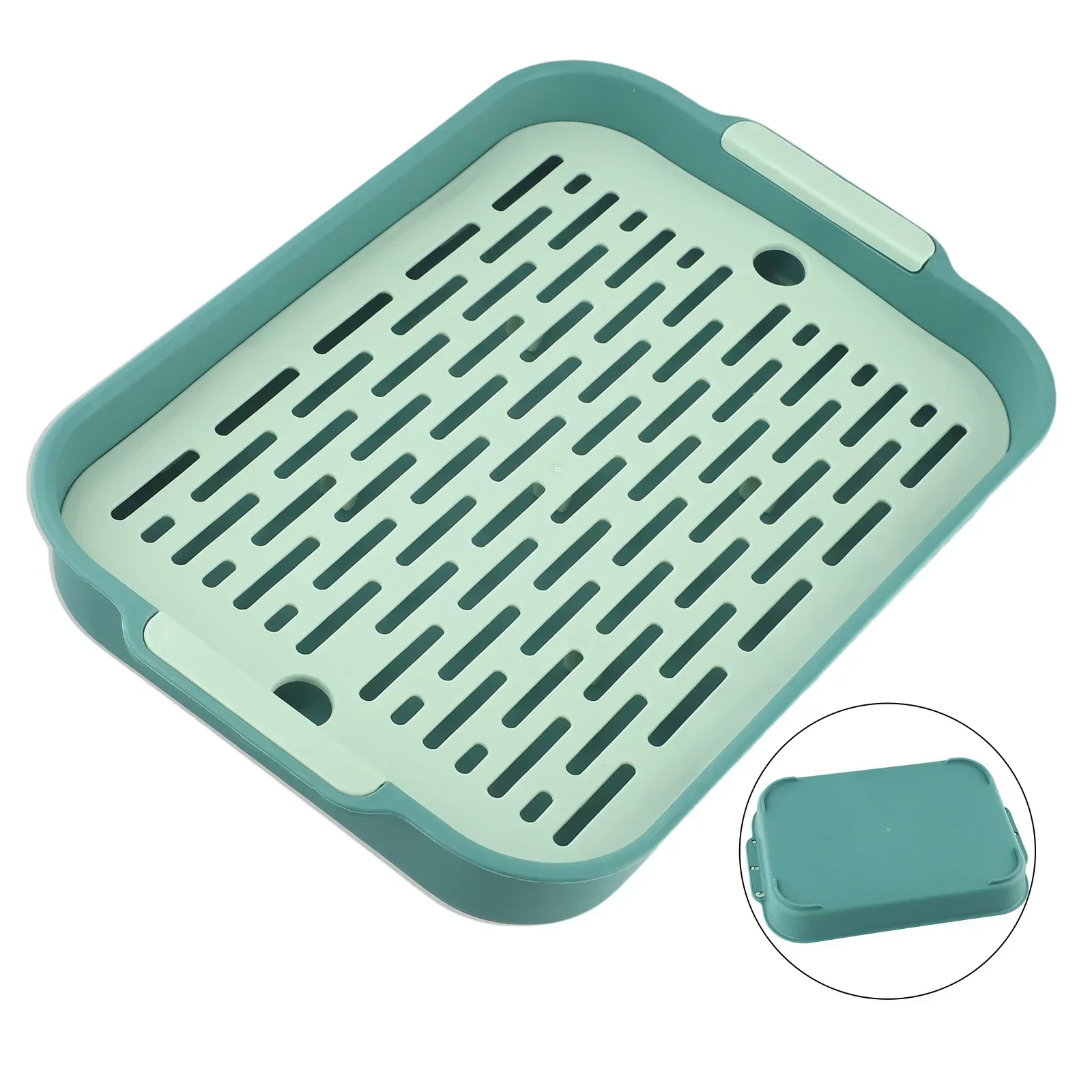 Pet Training Tray Rabbit Litter Tray For Pet’s Training Detachable Heightened Grid Design Large Space Toilet Box