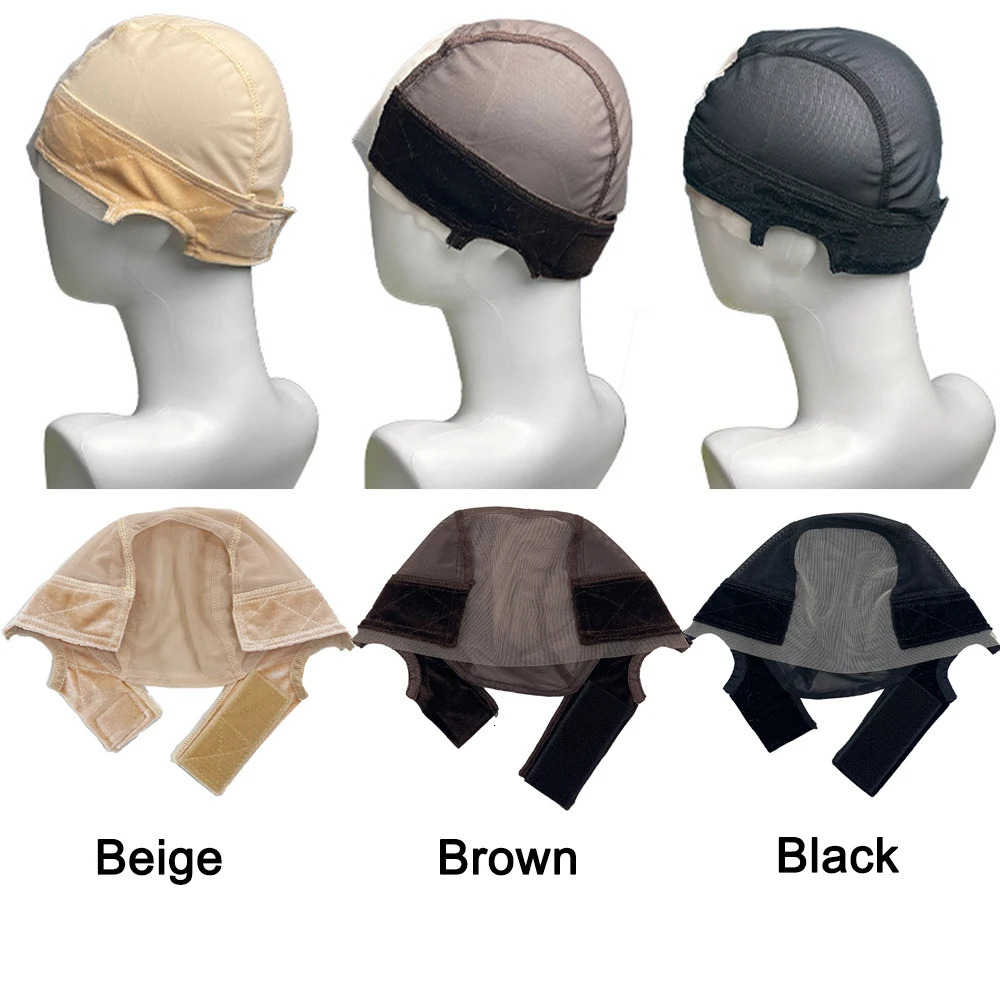 1pcs Lace Wig Grip Cap Women 4x5 Transparent Swiss Lace Front - Non-slip Adjustable Wig Gripper for Keeping Wigs In Place 250228
