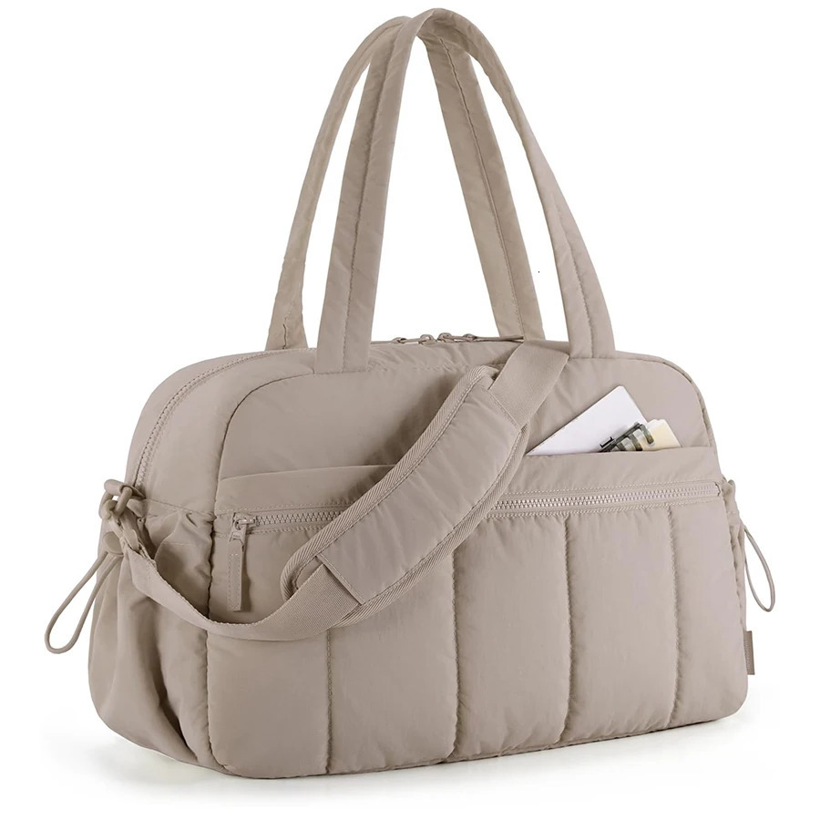 Luggage Bag Dry Wet Separation Travel Duffel Bag Gym Bag for Women with Weekender Bags Waterproof Hand Airport Cabin Bag 250305