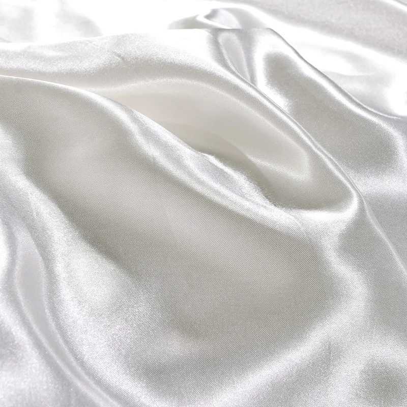 100% Natural Mulberry Silk Bedding Sets Soft Comfortable Bed Cover Sheet Pillowcase Silk Washable Quilt Cover Queen King Size M250304