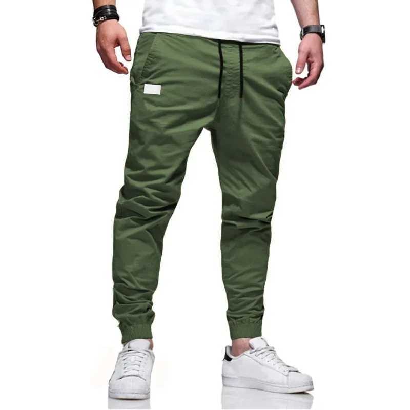 2024 Spring/Autumn Mens Sports Pants Running Pants Fast Drying Training Trouser Mens Multi Pocket Running PantsXJ250303