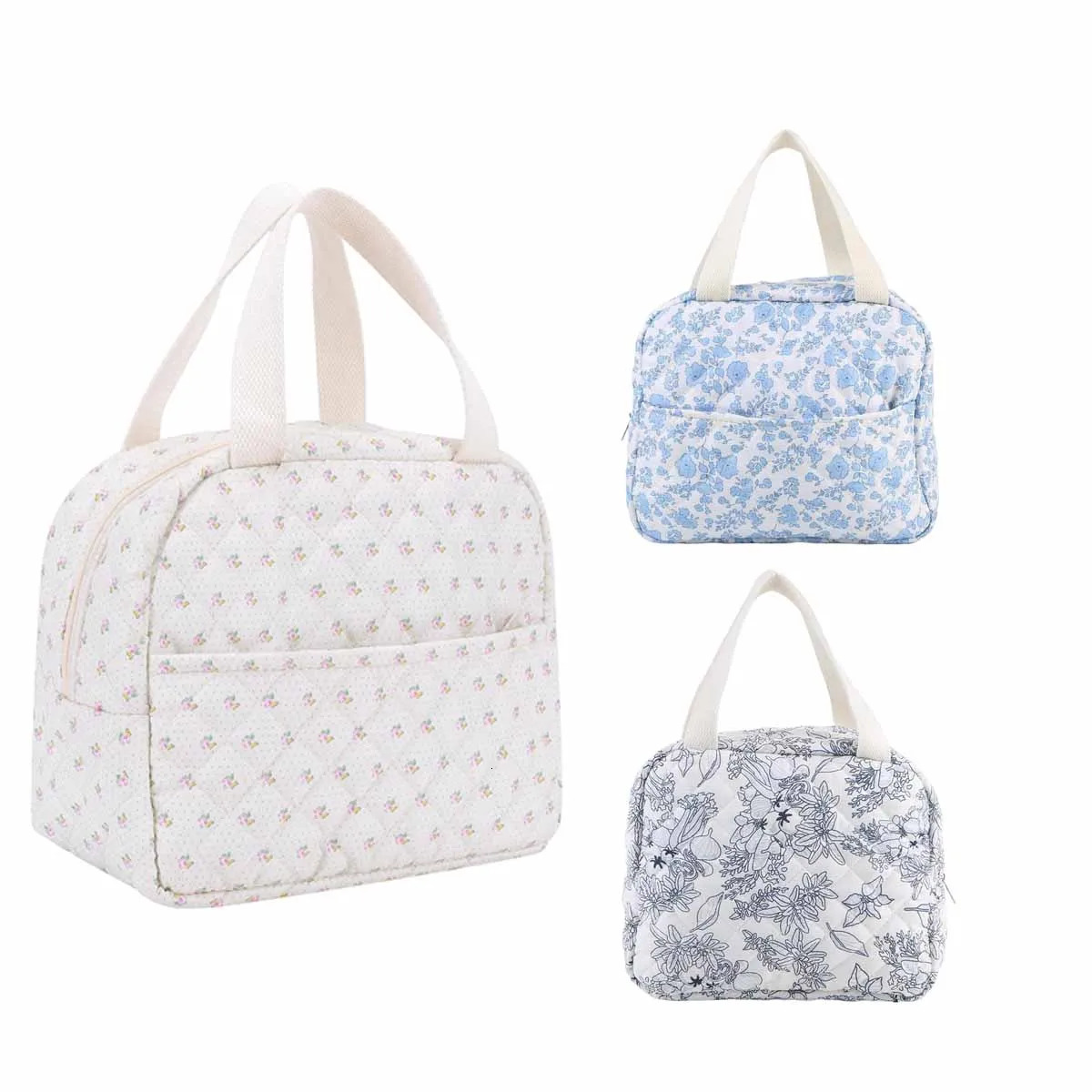 YANZAI Printed Portable Mom Handbag Diaper Storage Bag 250228