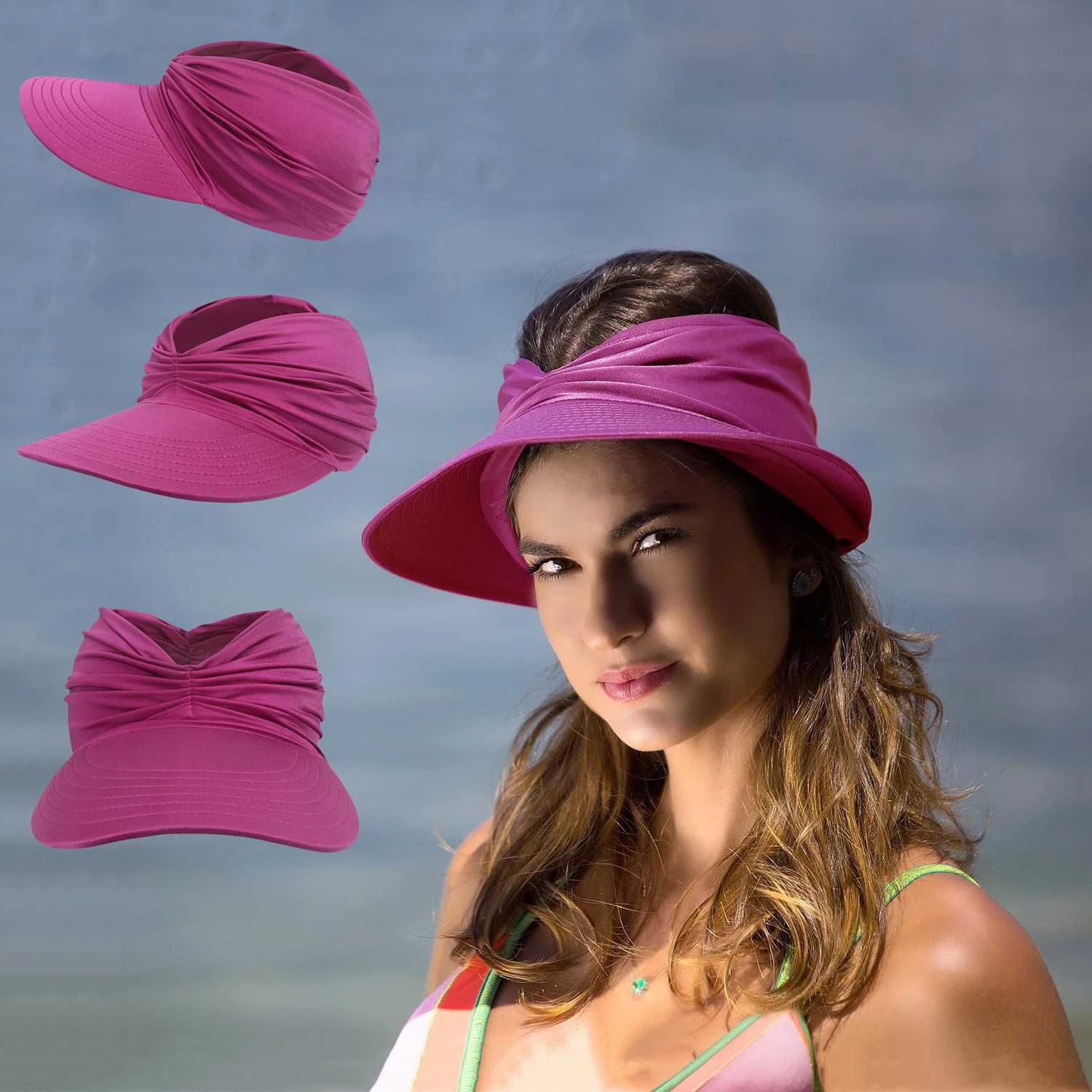 Spring/Summer 2022 new beach sunhat Empty hat for women Sun protection hat for women outdoor sports hatXJ250304
