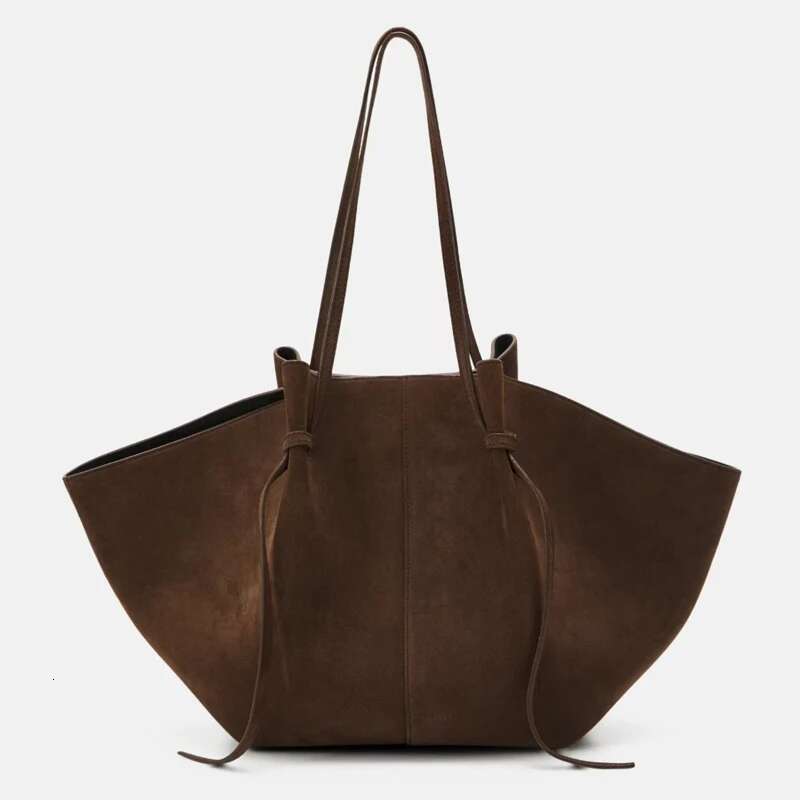Faux Suede Tote Bags For Women Designer Handbags Purses 2025 New In Vintage Large Capacity Shoulder Custom Name Initials