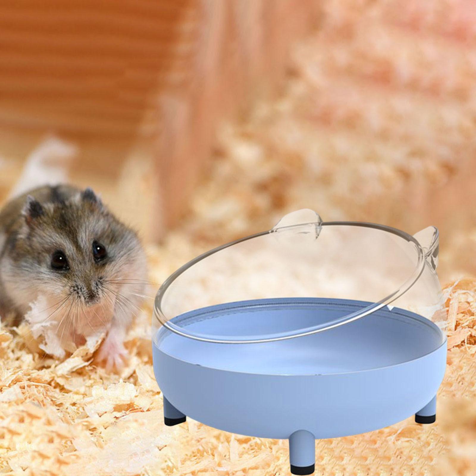 Small Animal Bath House Cage Toilet Hamster Sand Bath Box Small Pets Habitat Accessories
