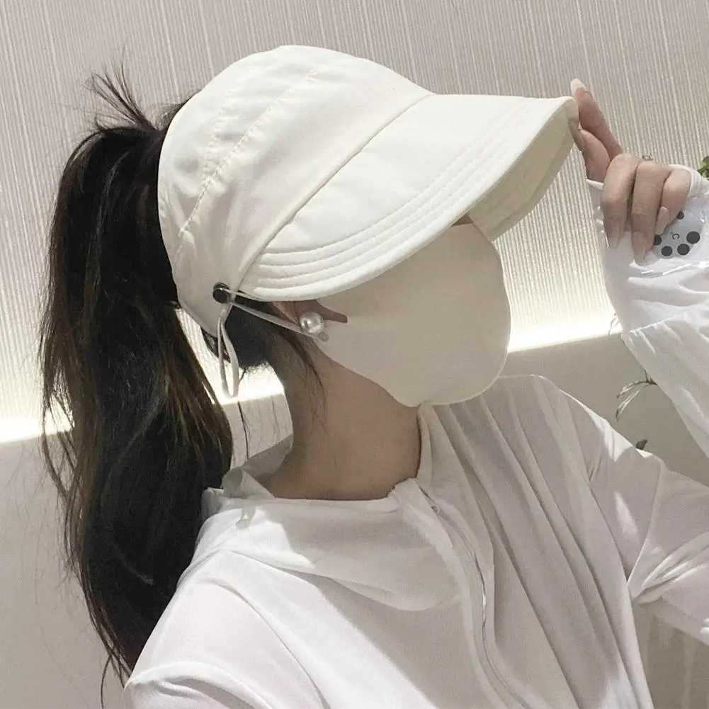 UV Protective Hat No Makeup UFP 50+Fisherman Brim Adjustable Sun Summer Portable Hat C Protective Hat Foldable Sun H6O2XJ250304