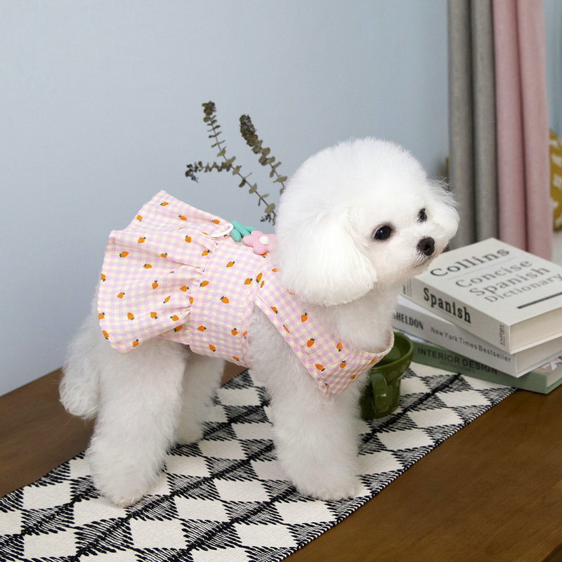 Summer Dog Dress High Quality Dog Clothes Wholesale Pet Apparel Supplies