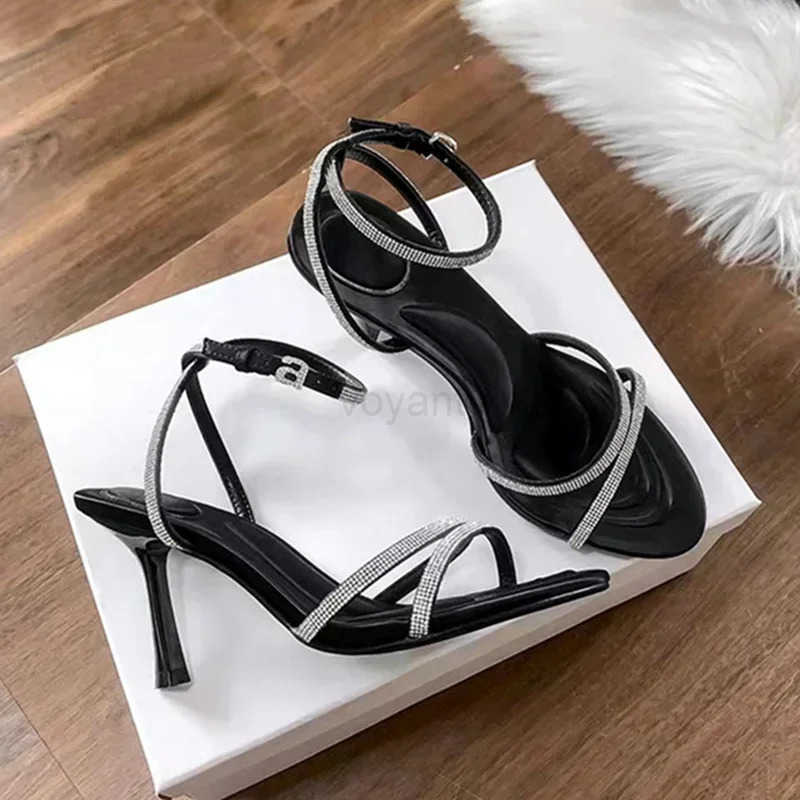 Design Sandals Wen Summer Sexy Open Toe High H Pumps Party Dress Shoes Luxury Sandals for Wen Z250304