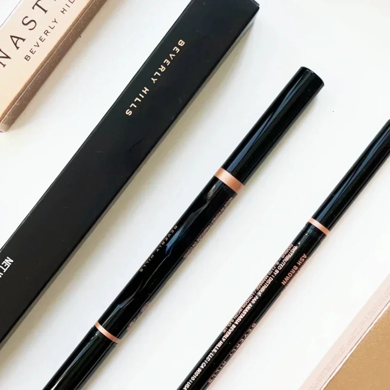 Ultra-fine Anasta ABH Double Brow Pencil Waterproof Perspirant Resistant and Durable Double Head Spiral Eyebrow Brush Wholesale 250222