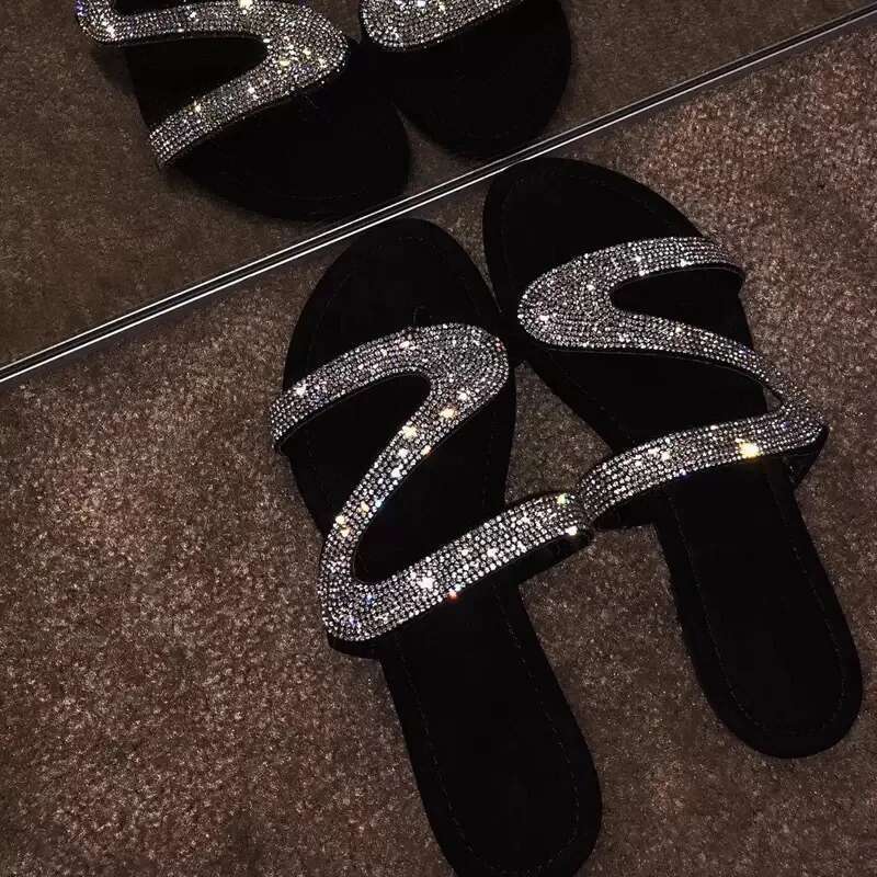 new Spring/summer 2025 sandals women bright dia casual outdoor travel flip p beach shoes non-slip durable slippers ms