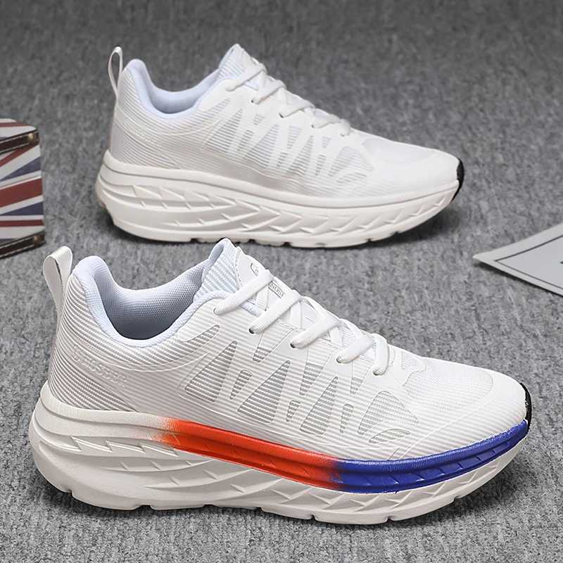 Running Shoes Men Luxury Design Flat Soft Outdoor Sports Mesh Breathable Walking Shoes Couple Sneakers for Men WomenC250304