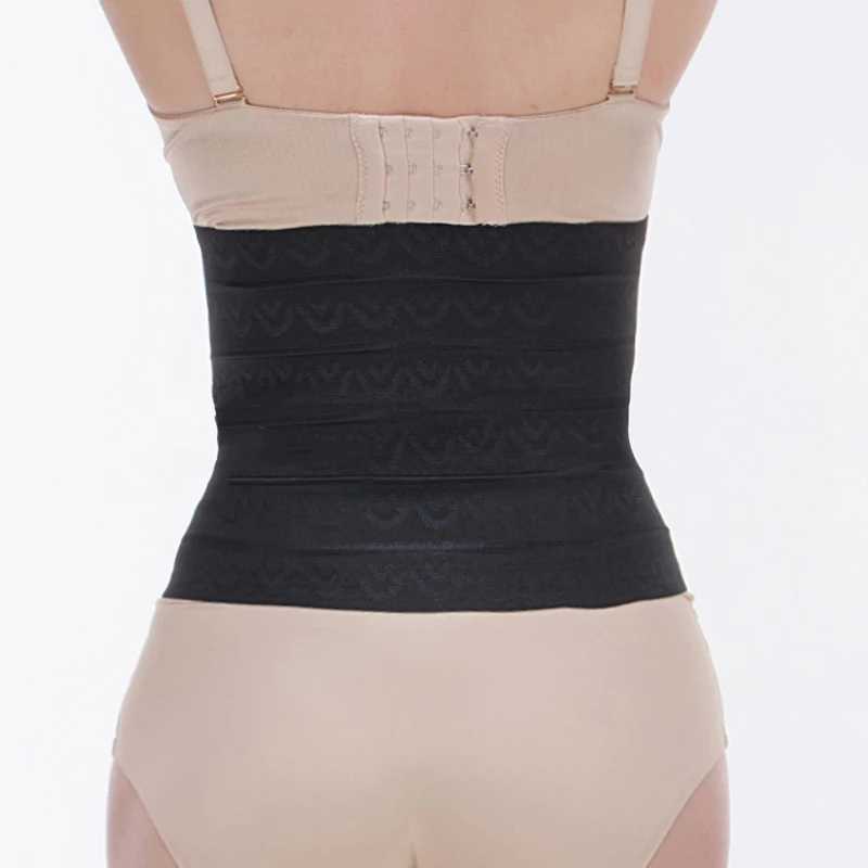 Waist Trainer Body Shapewear Women Tummy Slimming Sheath Woman Flat Belly Girdle Postpartum Sheath Wrap Waist Belt CorsetXJ250304