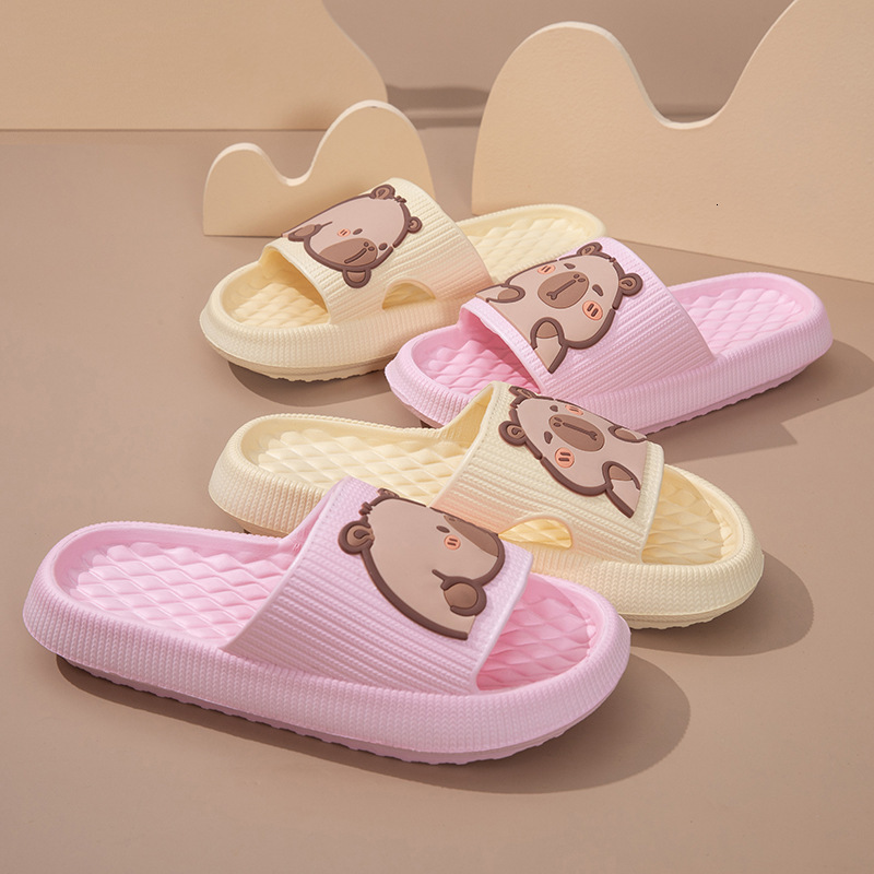 EVA cool slippers for men and women, summer new style, couple fashion, home cute slippers, capybara outdoor wear designer sandals