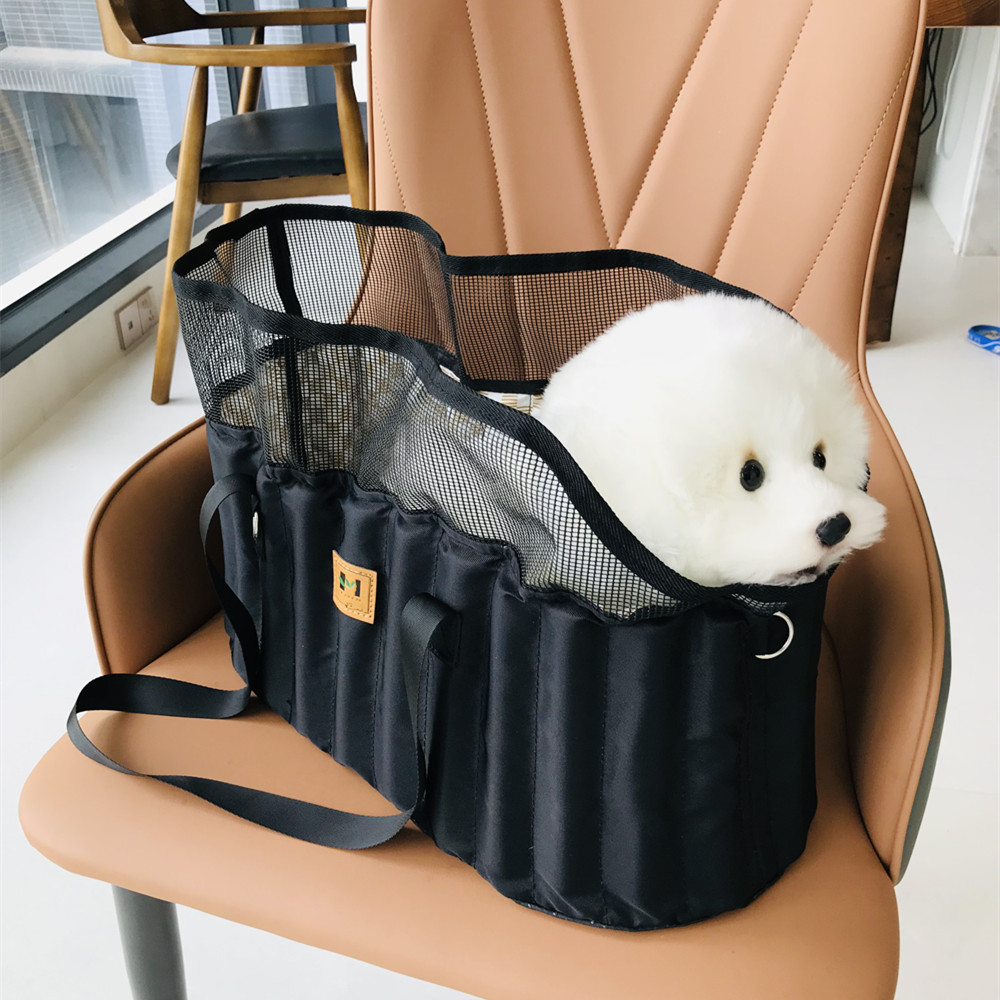 Portable Pet Carrier Tote Bag - Safe & Comfortable Cat & Small Dog Travel Carrier, Handbag Seat & Booster for Puppies