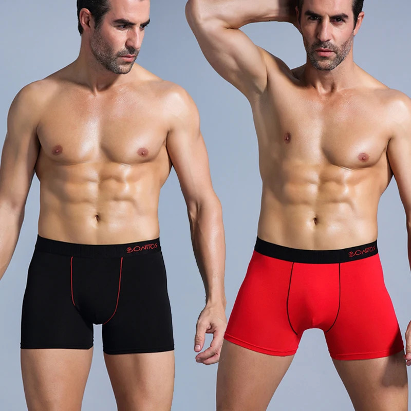 5Pcs Mens Panties Cotton Boxer Sexy Man Boxers Underwear Shorts Lots Male Boxershorts Set Family Underpants s 250303