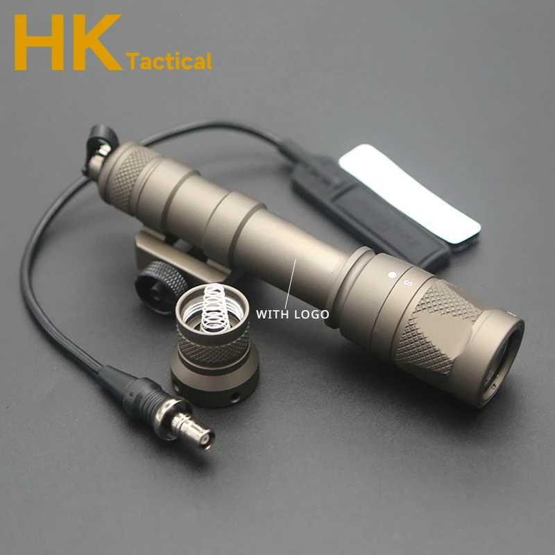 SOTAC M300V M600V Tactical Light Mini Weapon light Wihte Light Output Constant / Momentary/Strobe Flashlight Hunting 20mm RailXJ250303