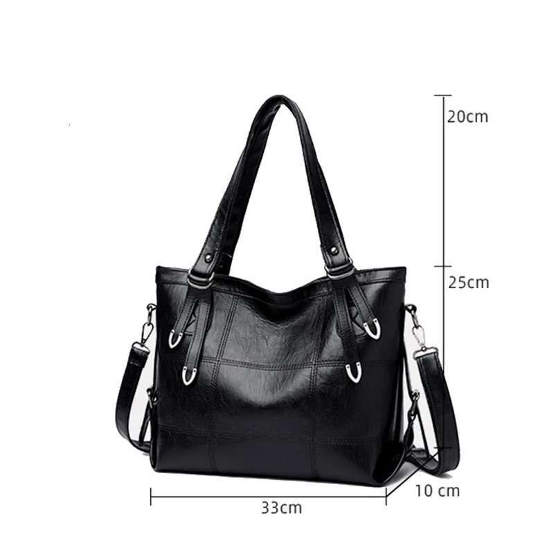 Winter PU Leather Shoulder Bag Trendy Zipper Handbags And Purse Omen Large Capacity Designer Crossbody Bags