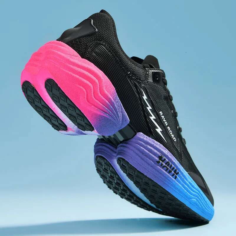 NEW 2025 Marathon Air Cushion Men Sports Running Shoes Breathable Lightweight Women's Comfortable Athletic Nonskid Sneakers