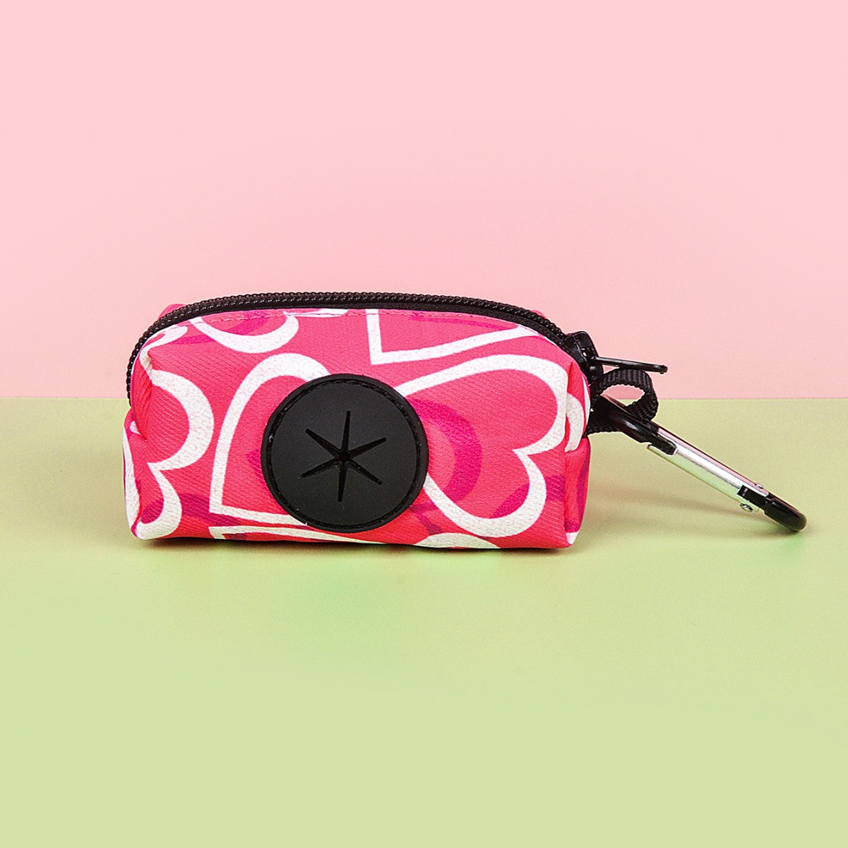 Cute Design Pet Poop Bag Holder Dispenser Without Poop Bag And Leashes Can Attached With Any Dog Leashes For Valentine's Day