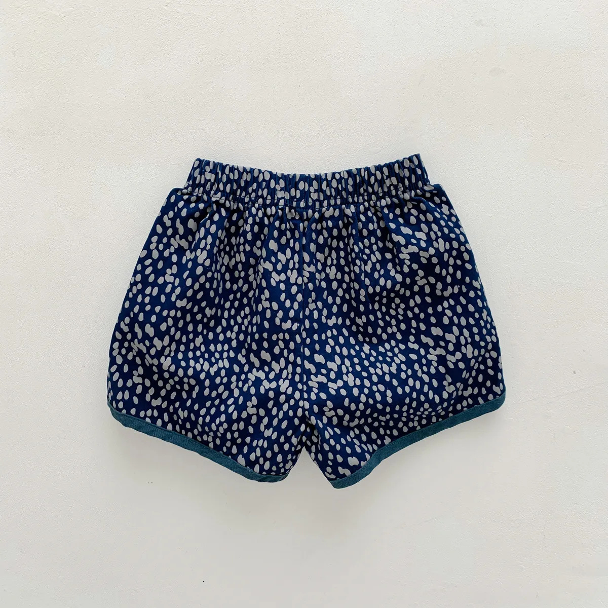 Children Summer Shorts Baby Clothes Fashion Girl Kid Leopard Print Short Wide Leg Pants Boy Kid Cotton Casual Beach Trousers 250304