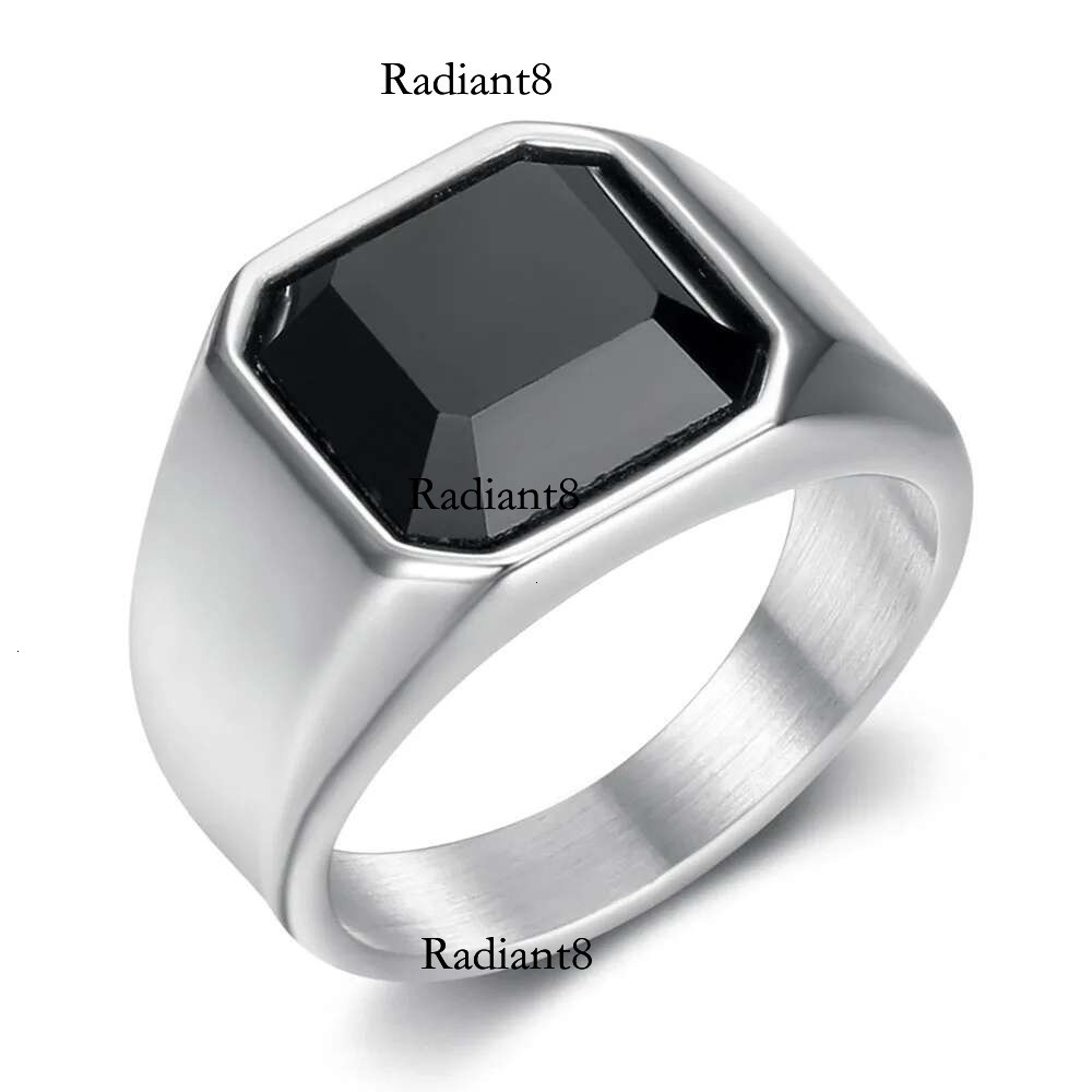 Punk Style Rings for Men Width Signet Square Finger Fashion Brand Jewelry Accessories Whole Sale