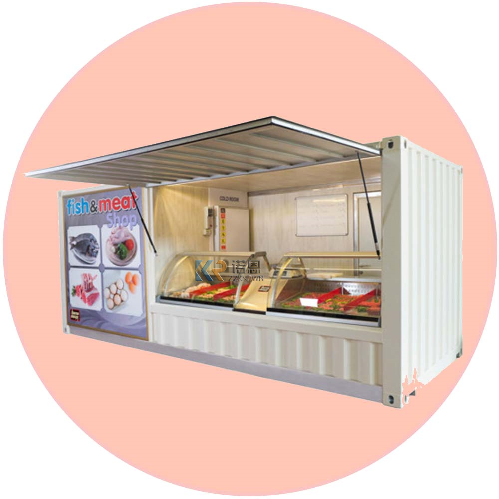 Portable Shipping Container Bar Restaurant Prefabricated 20ft 40ft Container House Container Coffee Shop