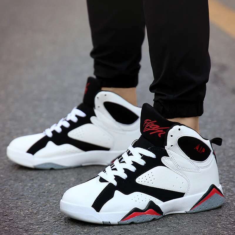 Leather Casual Shoes Men Original High Top Sneak ers Platfo rm Shoe For Women 2025 Basketball Sports Basket Femme Male Water p roof