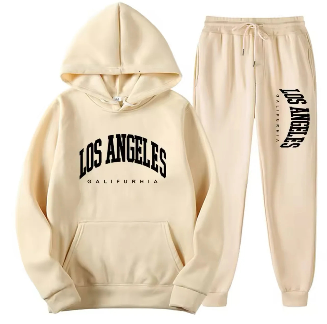 LOS ANGELES GALIFORNIA MenWomen Sports Suits Fashion Tracksuit HoodiesPants Two Pieces Sets Running Casual Sweatshirts Sweatpa 250224Z