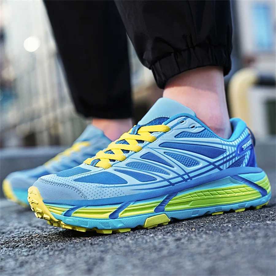 Hot Sale High Quty Mens Running Shoes Fashion Blue Platform Male Sneakers Outdoor Light Non-slip Casual Sports Shoes For MenC250304