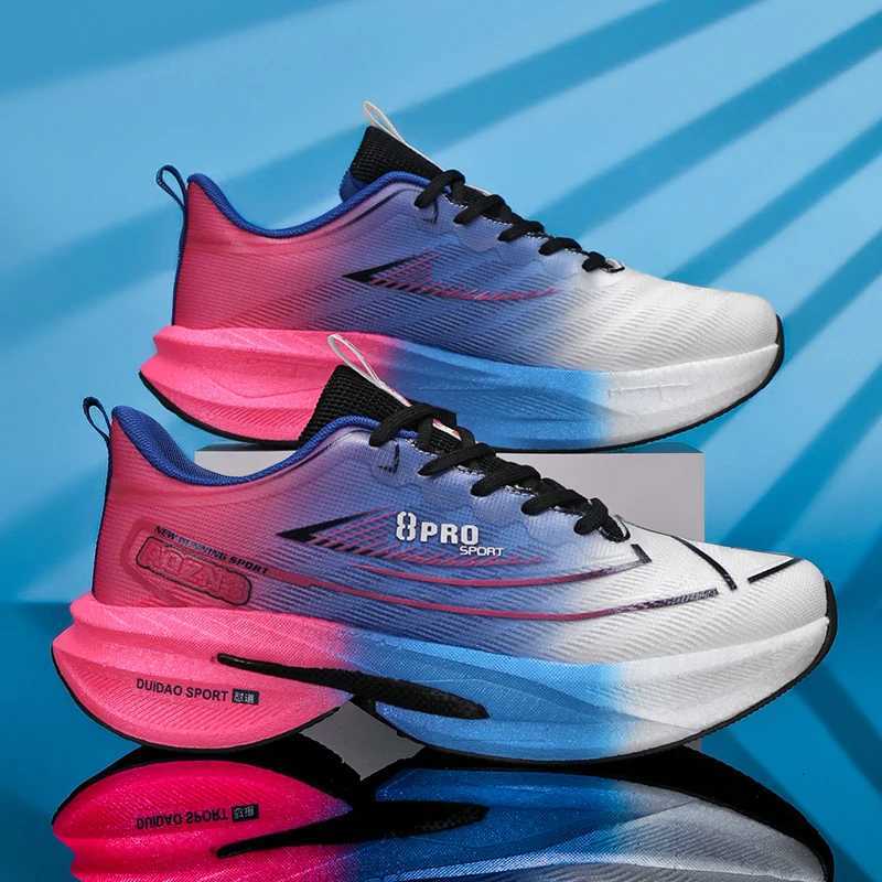 Marathon Mens Sports Running Shoes Brand Lxuury Breathable Ultrght Womens Comfort Athletic Casual Sneakers Tenis Race TraningC250304