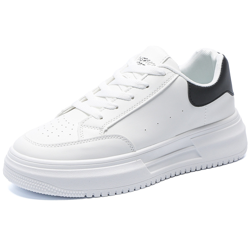 2025 Designer s New Spring And Summer Men s Breathable Soft Sole White Men s Multi-functional Sports Thick Sole Casual Fashion Board Shoes