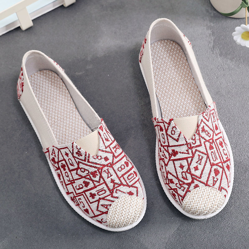 2025 New Women's Soft soled Flat Shoes Lightweight and Casual Designer Multi functional Breathable Fisherman Canvas Shoes Trendy Casual Shoes
