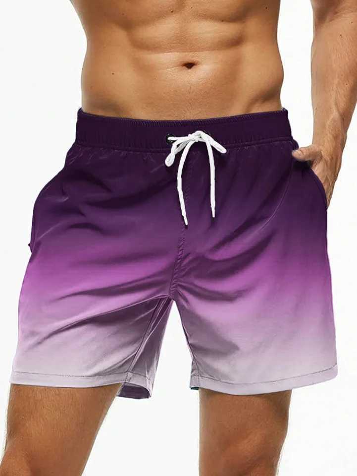 Summer 3d Printed Casual Beach Shorts New Fashionable Mens Comfortable And Soft Polyester Surfboard Shorts Plus Size S-5xlT250304