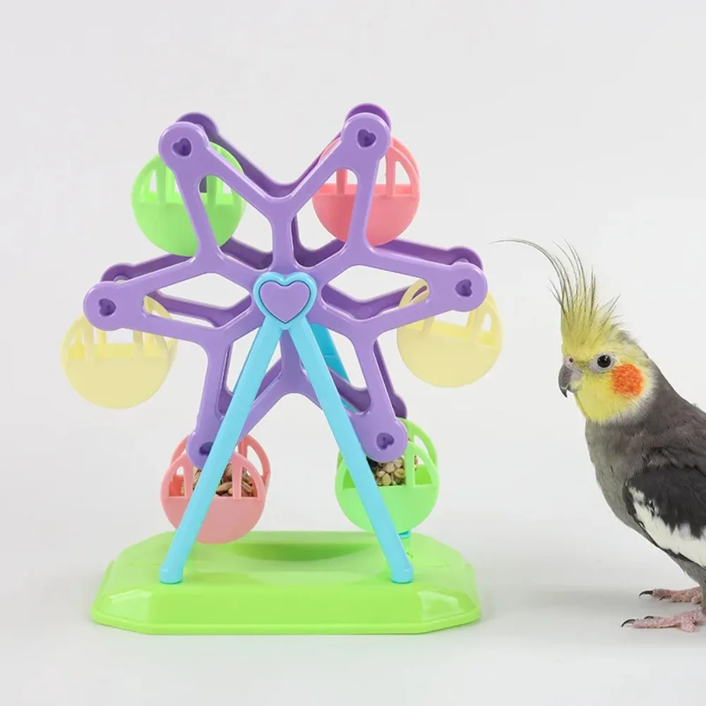 Parrot Foraging Toy Bird Food Jar Bird Food Box Feeder Bird Cage Bird Toy Decompression Toy Puzzle Toy Special Bird Cage