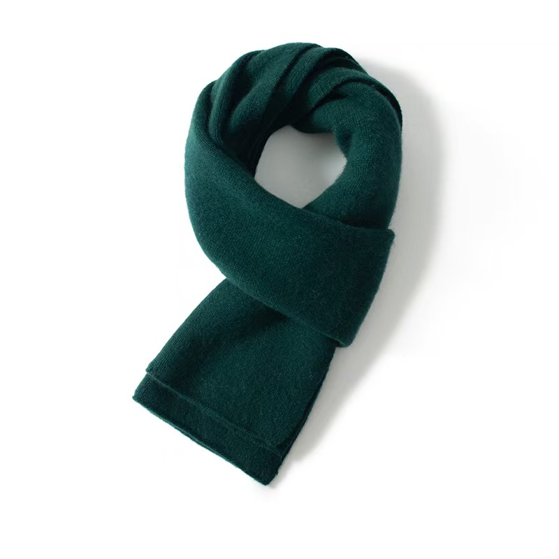 T221 wool scarf men and women winter thick Japanese and Korean version pure cashmere neck scarf