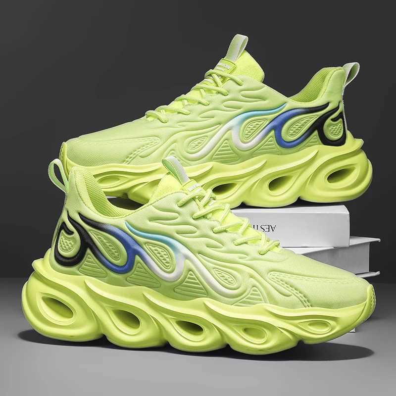 Running Shoes Men Field Training Flat Outdoor Sports Mesh Cushioning Casual Walking Shoes 2025 New Luxury Sneakers Man Z250304