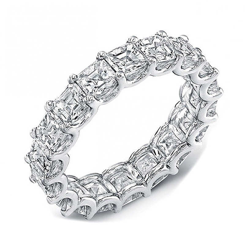 Couple Rings Explosive new zircon inlaid simple womens ring R4816 H25303