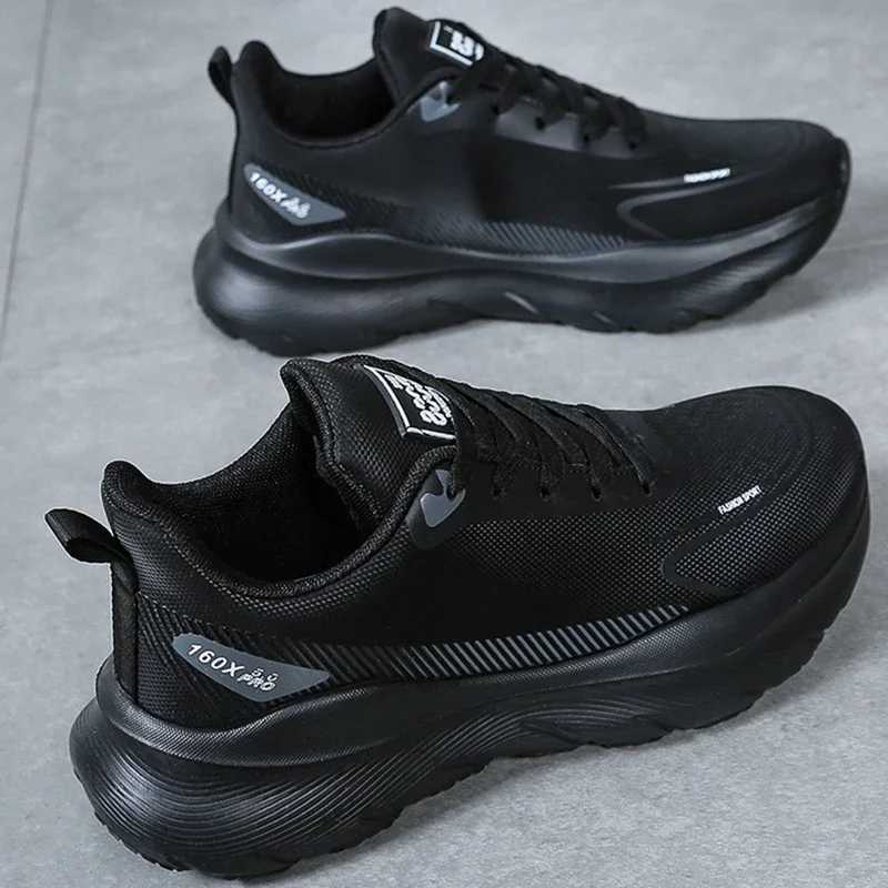 Running Shoes Men Autumn New Fashion Casual Non Slip Walking Height Increasing Breathable Outdoor Sports Sneakers for MenC250304