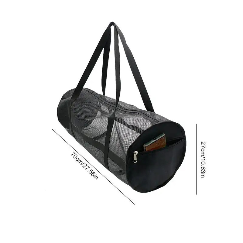 Multifunctional Mesh Tote Snorkeling Equipment Storage Bag Large Capacity for Surfing Swiming Scuba Diving 250305