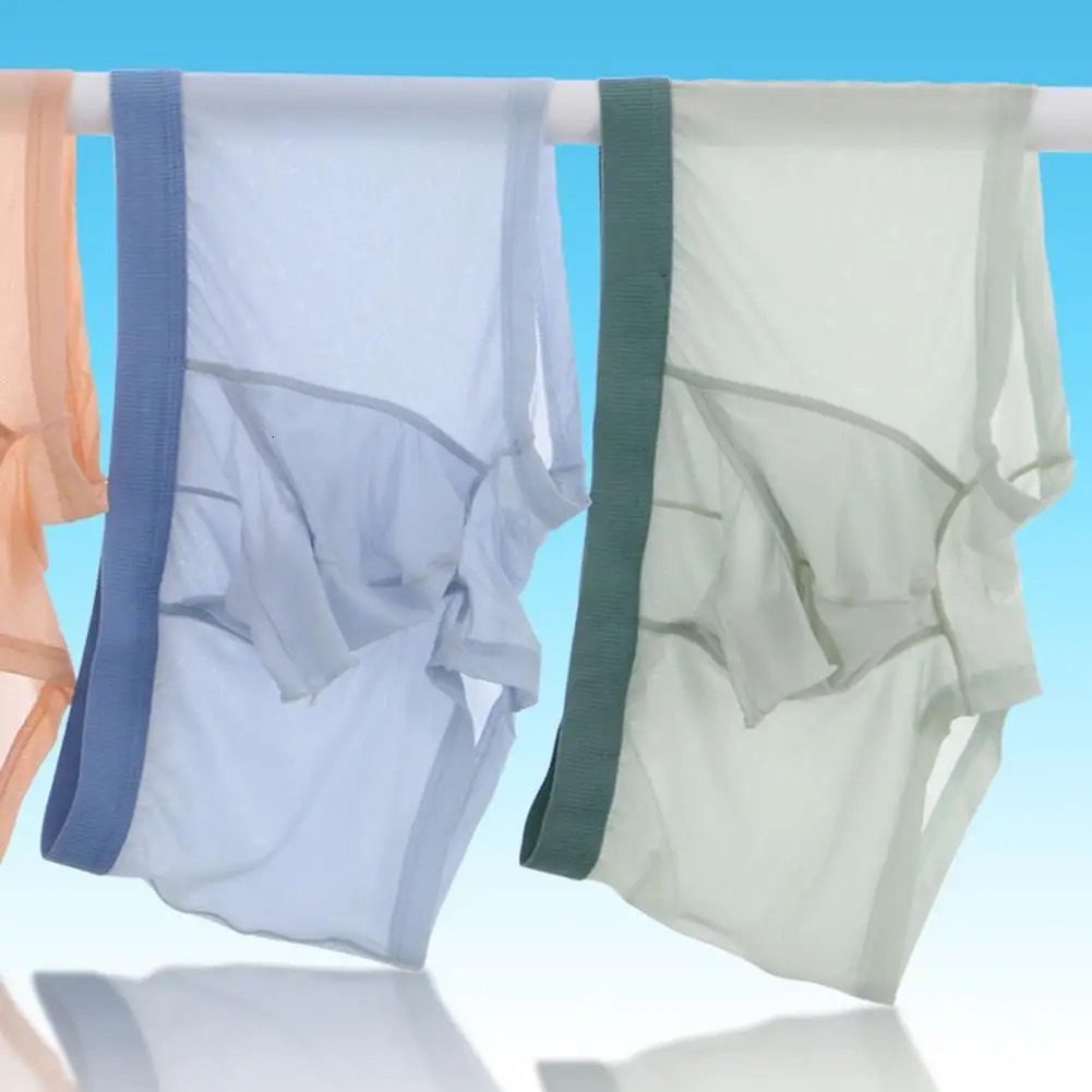 Men Boxer Good Breathability Slim Fit Men Boxer High Elasticity Mens Cotton Boxers for Quick Dry 250303