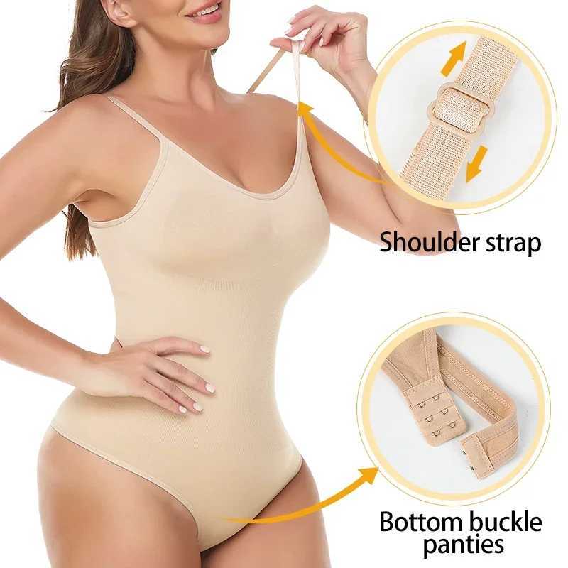 Plus Size Bodysuit Plump Woman Tummy Control Shapewear Bottoming Shirt Oversized Ladies Tight Jumpsuit for Obese FesXJ250304