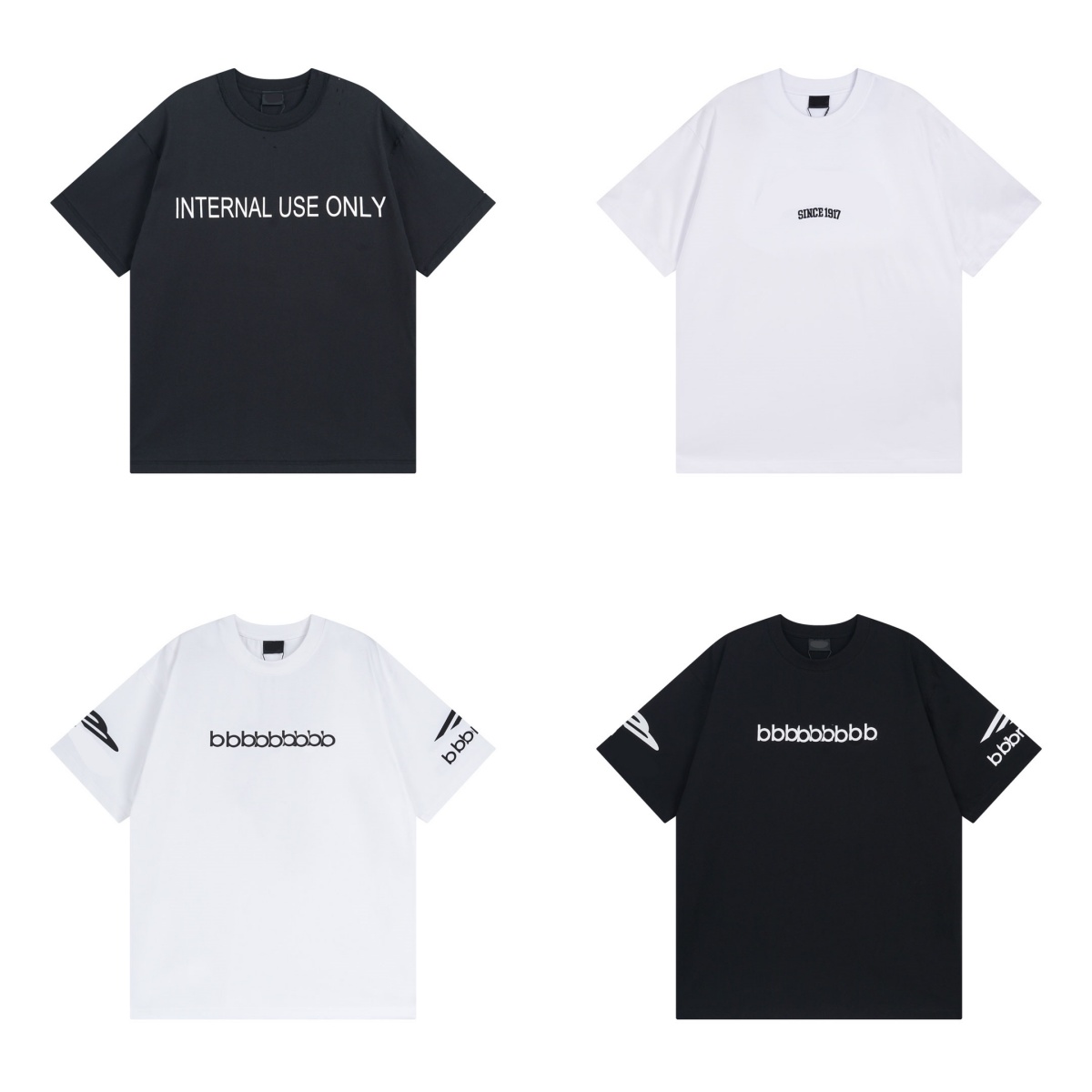 Distressed Worn-Out Effect High GSM Top Quality Pure Cotton Short Sleeve Shirt Designer Brand Tees T Shirts Simple Letter Printed Summer Casual Men Clothing Size XS-L