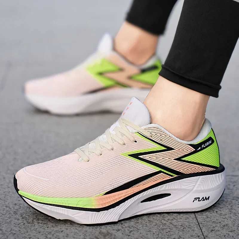 New Professional Marathon Running Shoes for Foreign Trade Carbon Plate Racing Shock-absorbing hot Sports Training Shoes36-45 Z250303