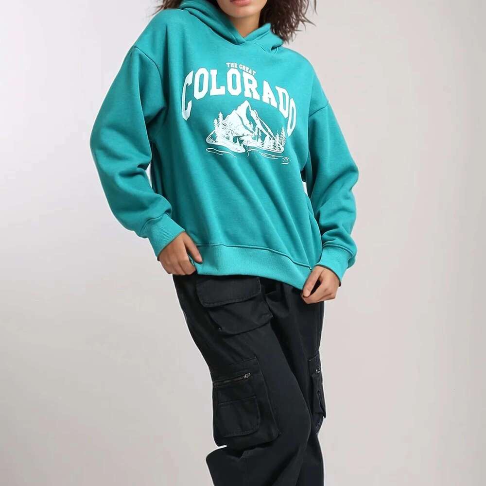 Wholesale Breathable Anti-Wrinkle Style Solid Color Women Customized Hoodies For Woman